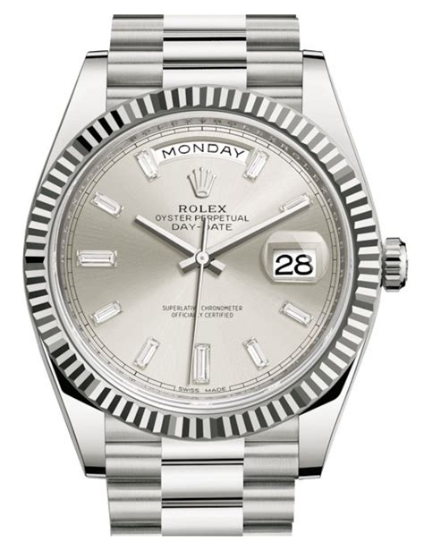 rolex day date replicas silverdial|rolex day date configurator.